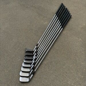 Wilson Staff Goose Neck Iron Set 3-PW Stiff Flex Steel Shaft RH Golf Clubs